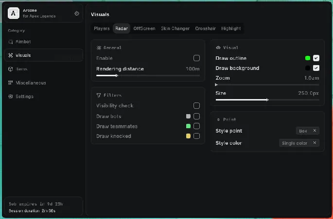 ARCANE preview
